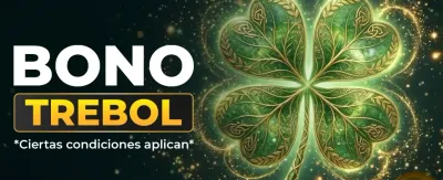 Bono de Bienvenida Glacial promotion banner
